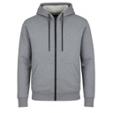 Heather Grey (Classic) XXL Men’s Fleece-Lined Full-Zip Hoodie (S-3XL)